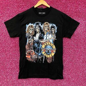 Guns N' Roses Appetite Tour 1988 Skeleton Portrait T-Shirt Medium